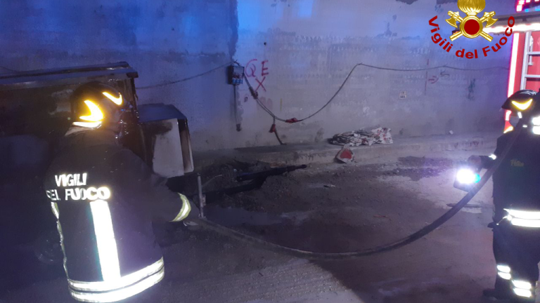 Cesena, E45 chiusa un paio d'ore per incendio in galleria