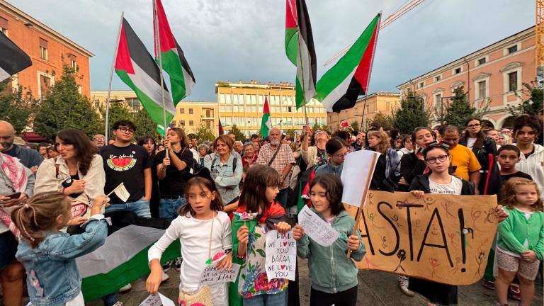 Cesena, in 1500 in piazza per dire “Stop al genocidio”