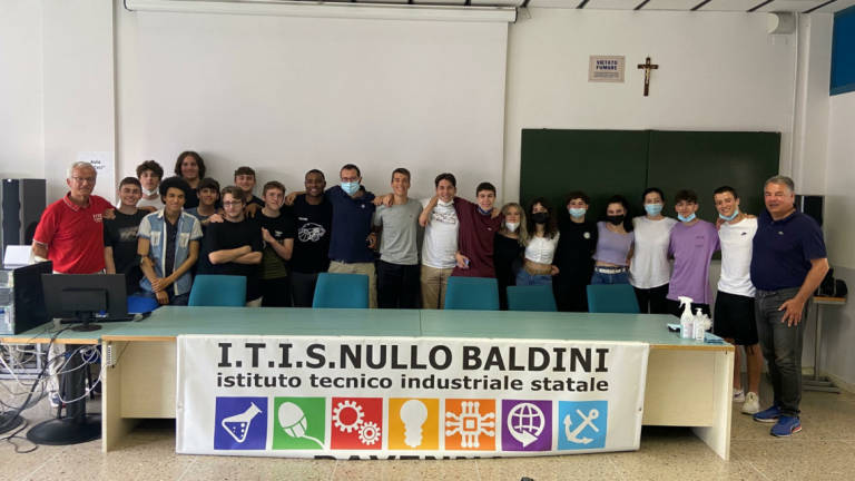 Il Basket Ravenna ospite all'Itis Nullo Baldini contro il bullismo - Gallery