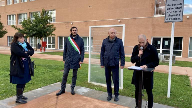 Cesena, il ricordo al Campus dei 12 professori che non si piegarono al fascismo