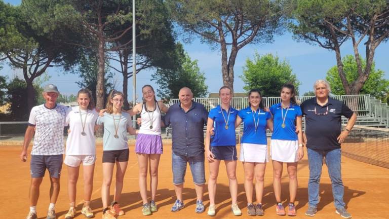 Tennis Under 18 femminile, il Tc Viserba sfiora il titolo regionale