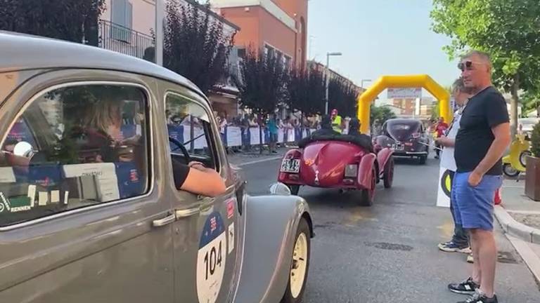 La Mille Miglia transita in Romagna