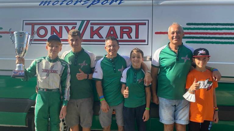 Kart, il team cesenate Newman Motorsport campione europeo Junior Rok