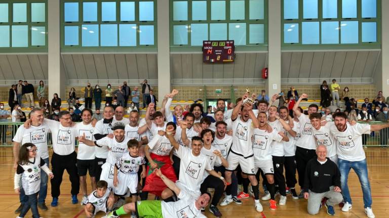 Calcio a 5, la Futsal Cesena travolge il Lavagna 14-0 ed è promossa in A2