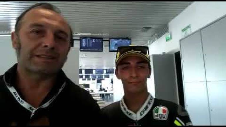 Motociclismo, Bartolini ancora terzo al Civ a Misano - Video