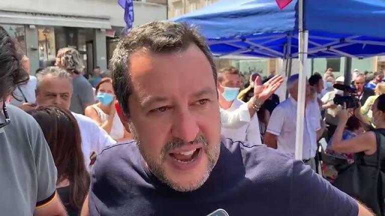 Matteo Salvini a Rimini: Il Green Pass danneggia le località turistiche