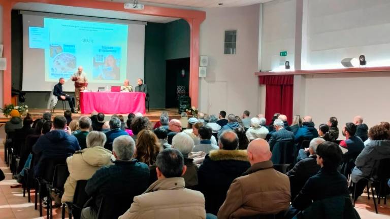 L’incontro pubblico organizzato nella parrocchia di San Rocco