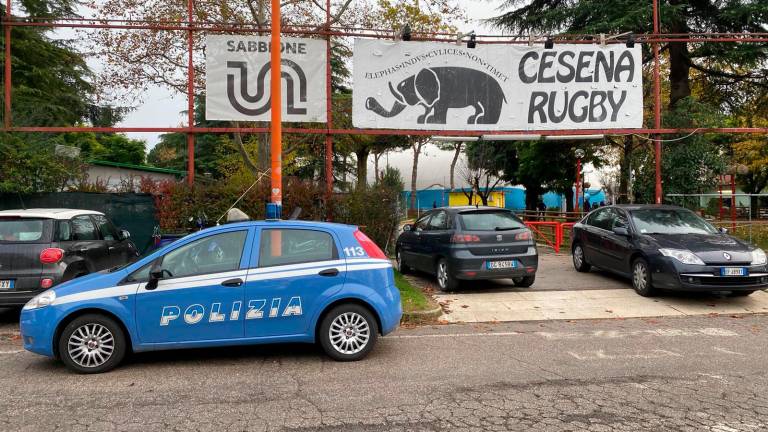 L’intervento delle forze dell’ordine il giorno degli scontri