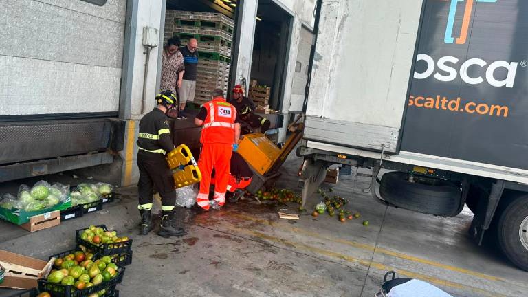 Incidente sul lavoro a Pievesestina di Cesena: miracolato un 41enne GALLERY