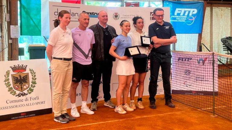Tennis, Chiara Fornasieri vince la prequalificazione Bnl del Villa Carpena e fa il bis in doppio con Vittoria Modesti / GALLERY