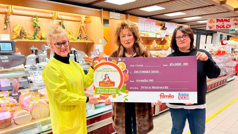 Cesena, la super-ricetta della signora Prisca vale un premio da 3mila euro