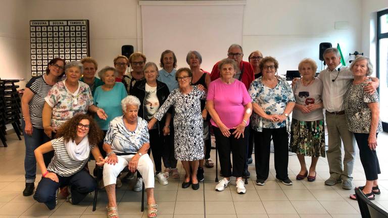 L’assessora Carmelina Labruzzo in visita al Punto anziani di Case Finali