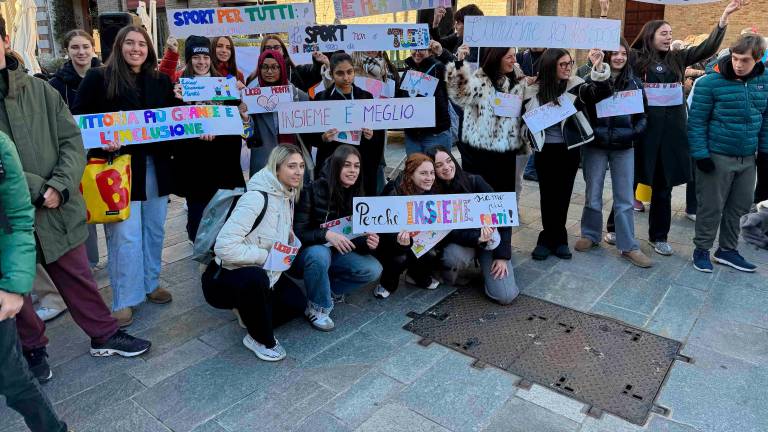 Un momento della manifestazione “Io valgo” dell’anno scorso