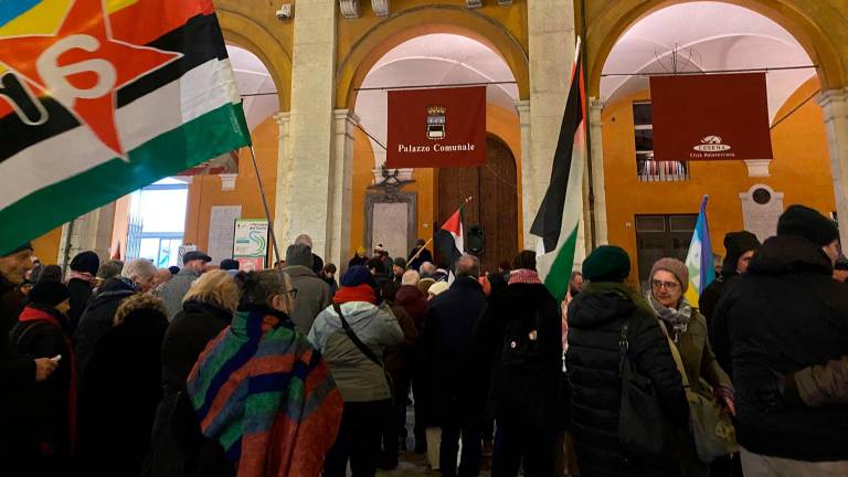 Cesena, di nuovo in piazza per la Palestina e contro il riarmo