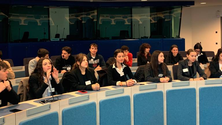 Cesena. I Licei in visita alle istituzioni europee