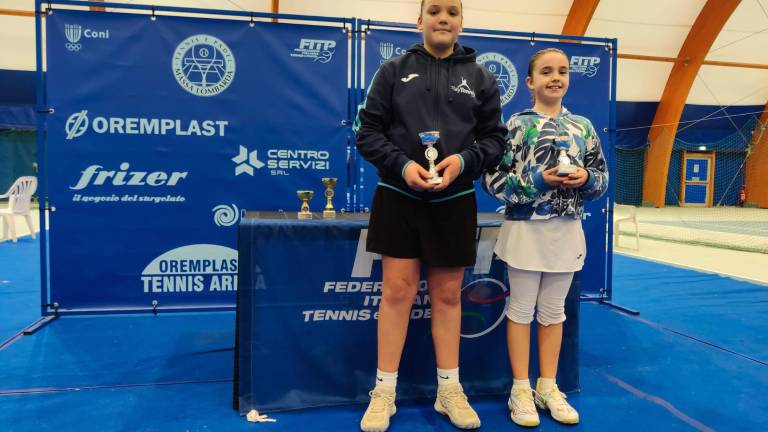 Tennis, Cadar, Sciutti e Tarlazzi vincono a Massa