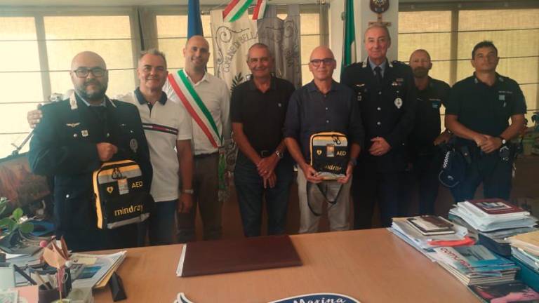 Bellaria. Due nuovi defibrillatori per la Polizia locale