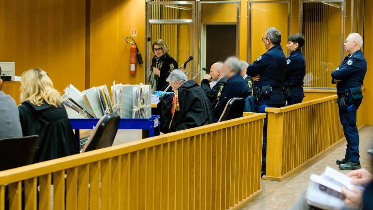L’udienza di oggi a Ravenna (foto Massimo Fiorentini)