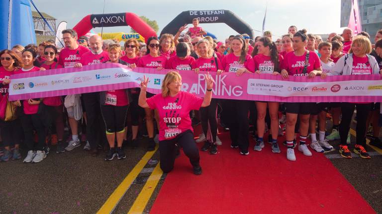 Ravenna, Pink RAnning da record. Alla partenza anche Malika Ayane GALLERY