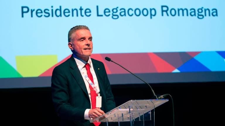 Il presidente di Legacoop Romagna Paolo Lucchi