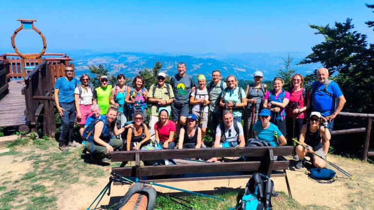 La delegazione del Cai imolese a Pietramala
