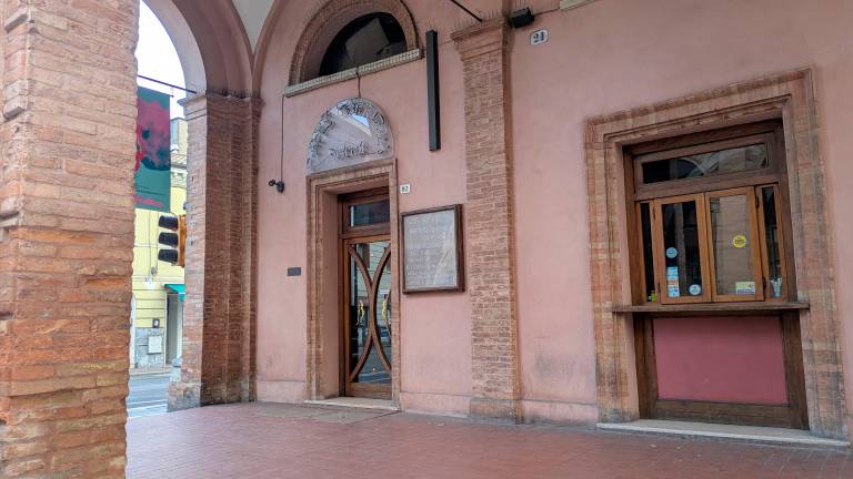 L’ingresso del bar ristorante alla Barriera