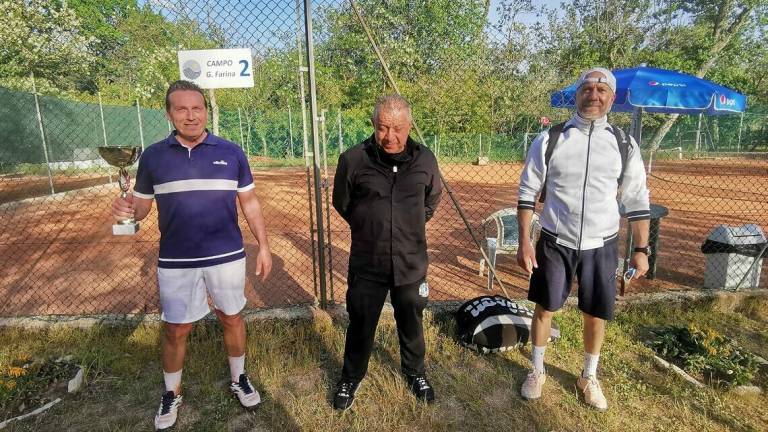 Tennis, il Memorial Farina a Roberto Casadei e Cristina Carattoni