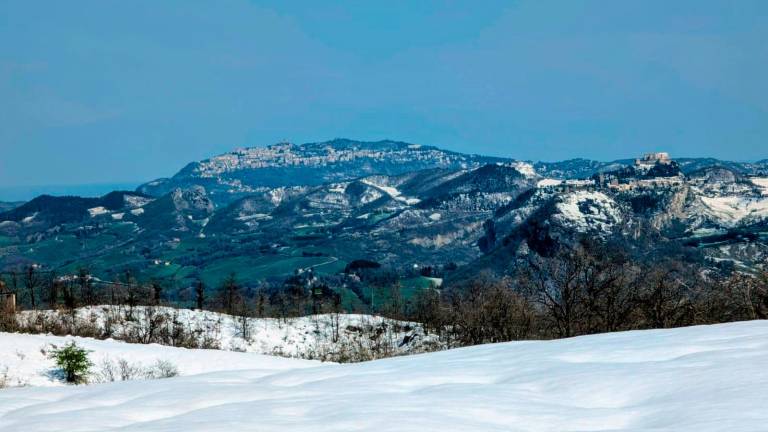 Da Campigna all’entroterra Cesenate e Riminese: il fascino della neve di fine marzo in Romagna