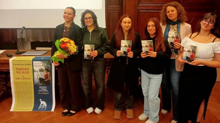 Erika Gollinucci ha presentato il suo libro anche alla Malatestiana