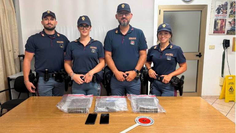 Bloccato con 5 chili di hashish al Casello Rubicone: condannato a 2 anni e 4 mesi