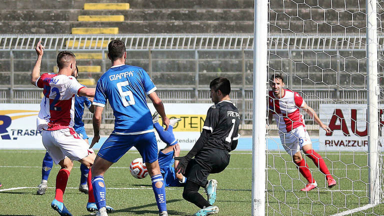 Calcio D, la fotogallery di Rimini-Prato 0-1