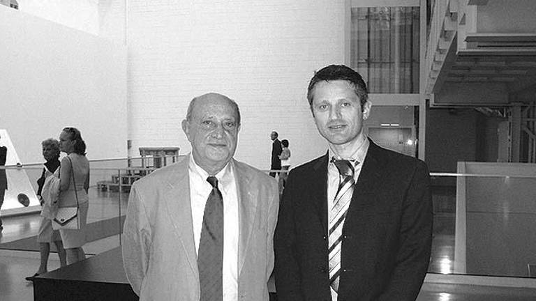 Pomodoro con il sindaco di Morciano Giorgio Ciotti