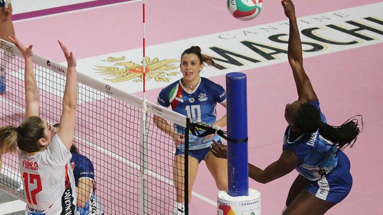 Volley A2 donne: la Omag-Mt vince 3-0 con Marsala ed è terza, Teodora nei play-off