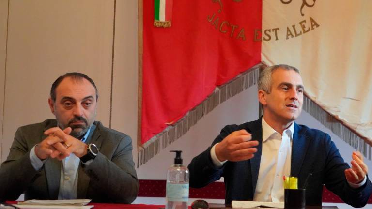 L’assessore Magrini e il sindaco Sadegholvaad