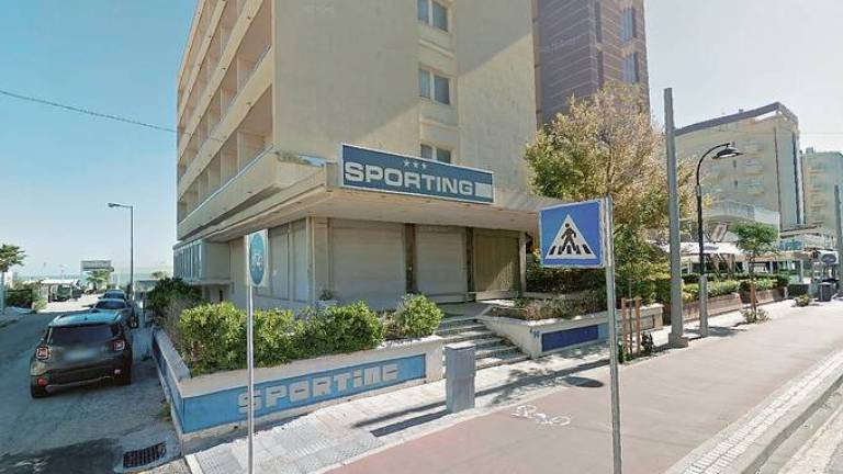 L'hotel Sporting di Riccione all'asta per 2 milioni