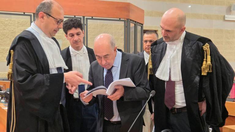 I legali di Dassilva con il pm Daniele Paci