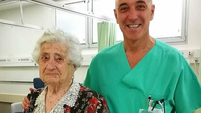 Ravenna, la storia di nonna Giulia, con un cuore nuovo a 100 anni