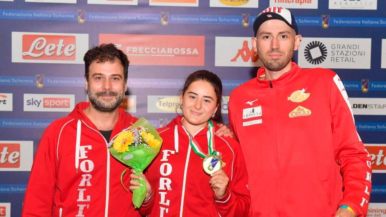 Mariachiara Testa con i maestri Michele Mazzetti e Alexej Efrosinin