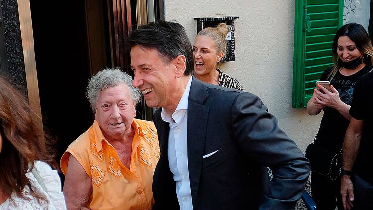 L’ex presidente del consiglio Giuseppe Conte