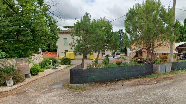 L’ingresso dell’azienda