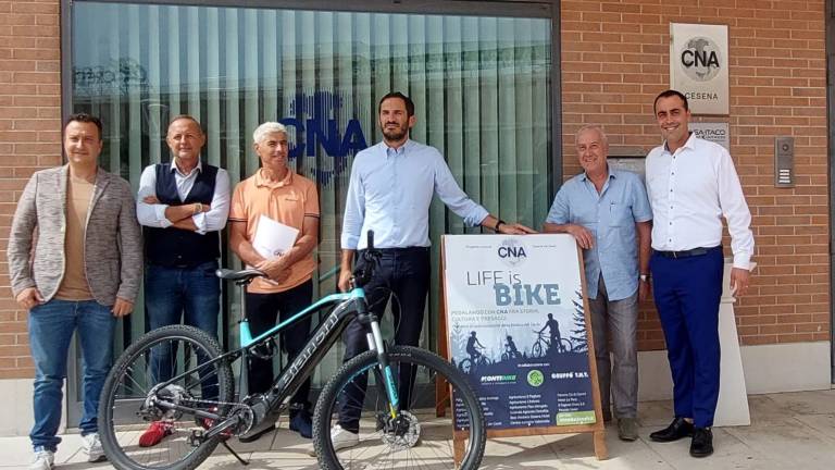 Da Cna Forlì-Cesena 450 noleggi gratuiti di E-Bike per gli agriturismi della Valle del Savio