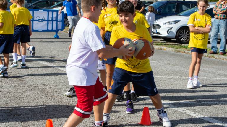 Un successo la festa del minibasket al Campus di Faenza