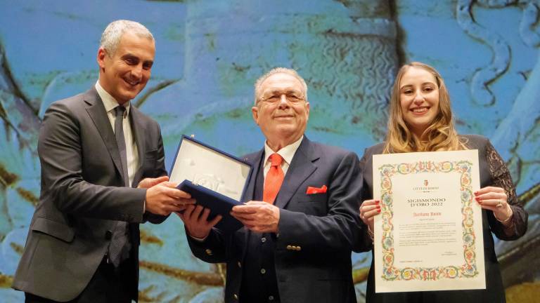 Aureliano Bonini nel 2022 venne premiato con il Sigismondo d’oro