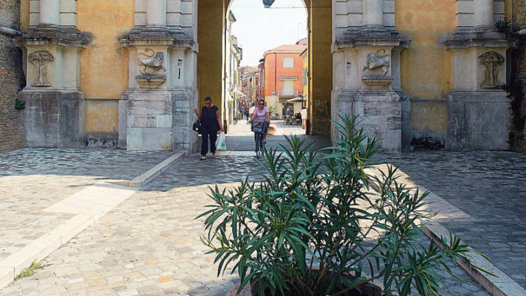 Barriere antiterrorismo: nuove fioriere nel centro storico di Ravenna