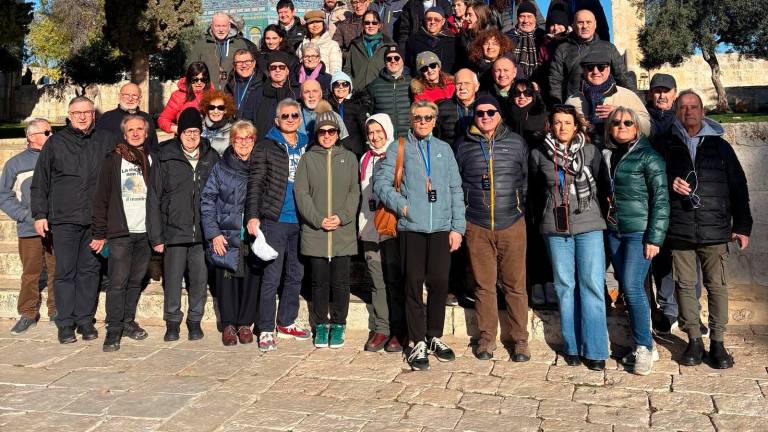 Forlì, il ritorno dei pellegrini di pace dalla Terra Santa