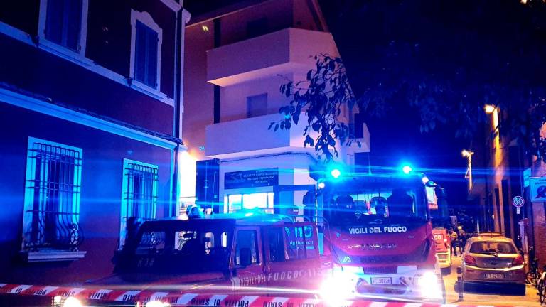 L’intervento dei vigili del fuoco