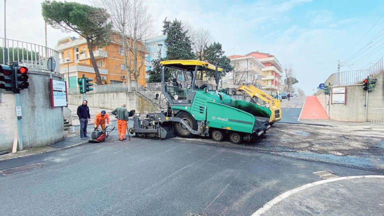 Nuovi asfalti, partiti i lavori a Misano: scattano i limiti alla circolazione