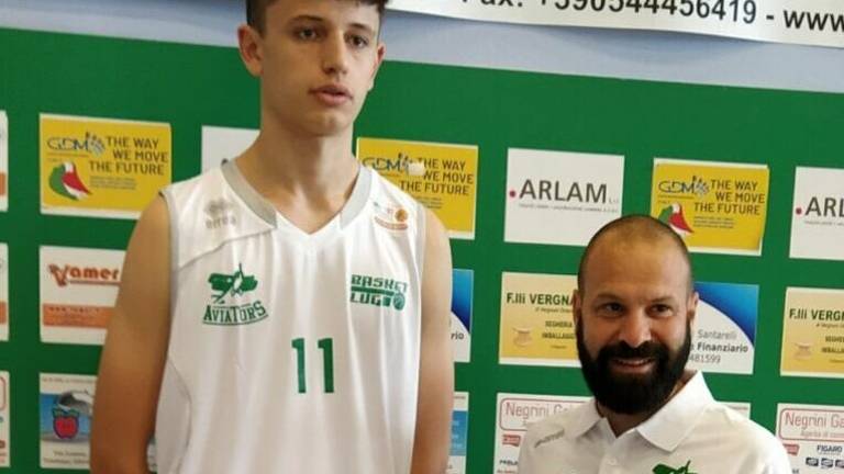 Basket C Gold, il giovane Martini sotto il canestro di Lugo