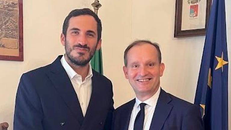 Da sinistra il presidente Enzo Lattuca e il vice presidente Roberto Cavallucci