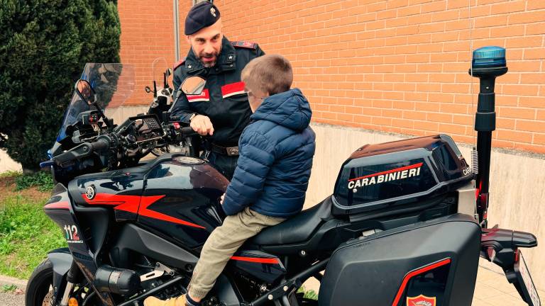 Rimini. “Da grande voglio fare il Carabiniere”: il sogno di Nicolò, 4 anni, diventa realtà per un giorno